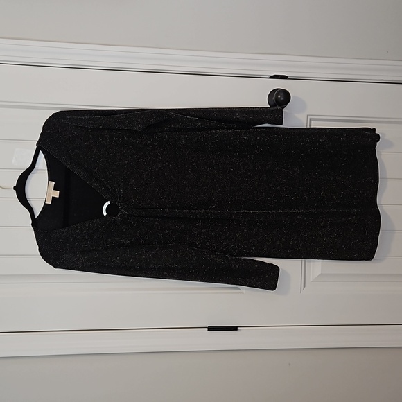 Black Michael Kors Sparkly Dress Size XL - Picture 1 of 6
